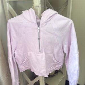 Lululemon pink scooba hoodie.